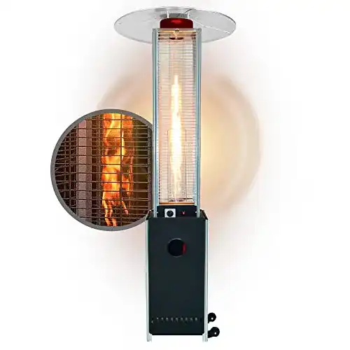 APANA Gasheizstrahler 12,5 kW für Terrasse und Garten