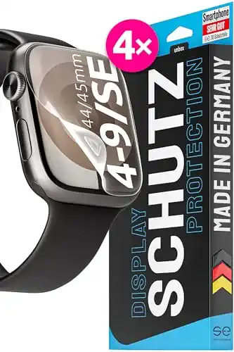 Apple Watch Schutzfolie 3D für 44mm und 45mm Modelle