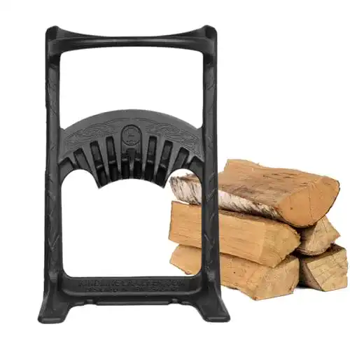 Manueller Holzspalter Kindling Cracker King für sicheres Spalten