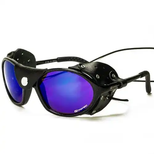 Gletscherbrille Daisan für Bergsteiger mit UV-Schutz und Windschutz