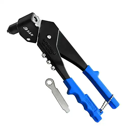 Blindnietzange S&R 360° für Nieten von 2,4 bis 5,0 mm