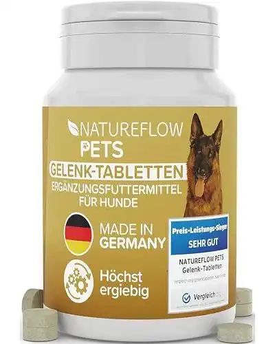 Gelenktabletten für Hunde von Natureflow – Natürliche Gelenkunterstützung