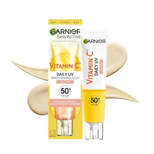 Garnier Vitamin C Tägliches Sonnenfluid LSF 50+ für Gesicht und Hals