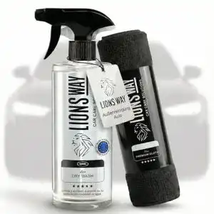 Lionsway Trockenwäsche 500ml – Wasserlose Autowäsche für effektive Reinigung