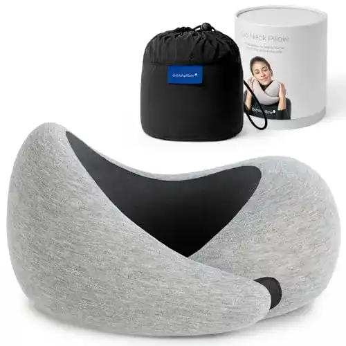 Nackenstütze Ostrichpillow Go Neck Pillow – Reisekissen mit Memory Foam