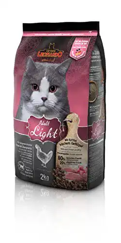 Leonardo Adult Light Katzenfutter 2kg – Diät Trockenfutter für Katzen