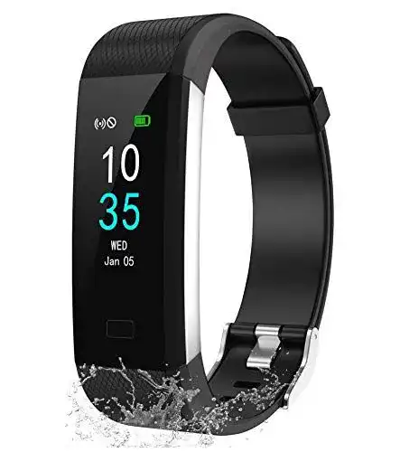 Aktivitätstracker Lebexy Fitness Armband mit IP68 Wasserdichtigkeit
