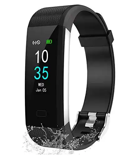 Aktivitätstracker Lebexy Fitness Armband mit IP68 Wasserdichtigkeit
