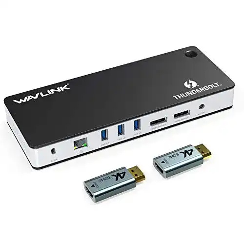WAVLINK Thunderbolt 3 Dockingstation mit 60 Watt Ladeleistung