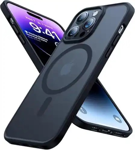 Torras Hülle für iPhone 14 Pro Max mit MagSafe und Militärschutz