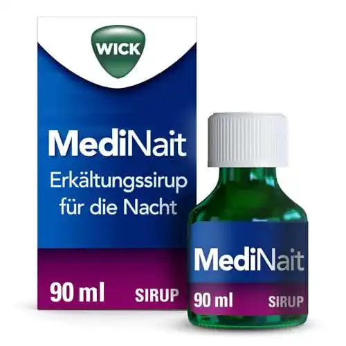 Mittel gegen Reizhusten: WICK MediNait Erkältungssirup