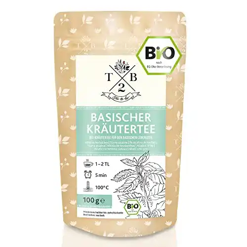 Kräutertee T2B in Bio-Qualität für eine basische Ernährung