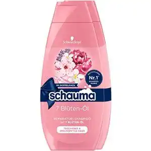 Schauma Shampoo 2er Set 2×400 ml mit 7 Blüten-Öl