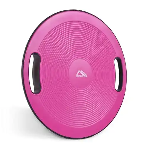 MSPORTS Balance Board Premium mit 40 cm Durchmesser für Training