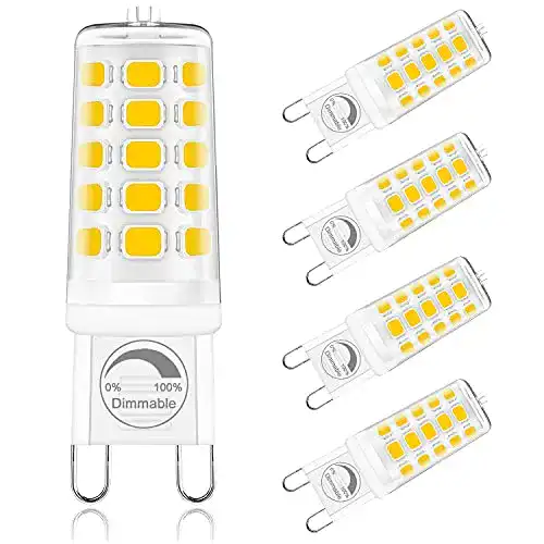 Dimmbar G9 LED Lampe 4W von ONSTUY – Ersatz für 40W Halogenlampe