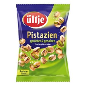 Pistazien ültje, fettfrei, geröstet und gesalzen, 150g Packung