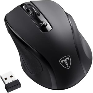 Kabellose PC-Maus LODVIE mit 2400 DPI für verschiedene Anwendungen
