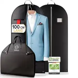 Anzugtasche FiRiO 2 x Premium Kleidersack für Reisen und Aufbewahrung