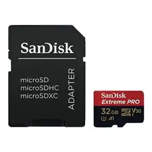 SanDisk Extreme PRO microSDHC UHS-I 32GB Speicherkarte mit Adapter