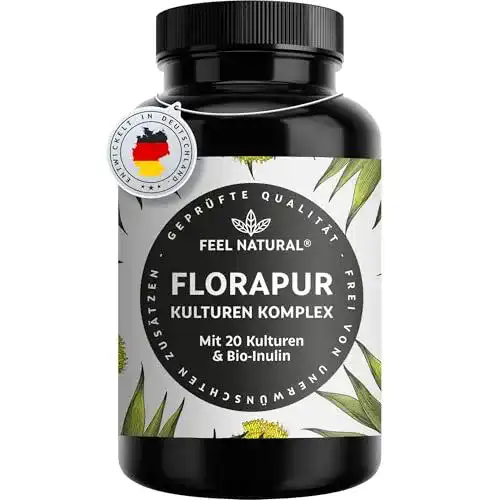 Probiotika Feel Natural Florapur Kulturen Komplex für die Darmgesundheit
