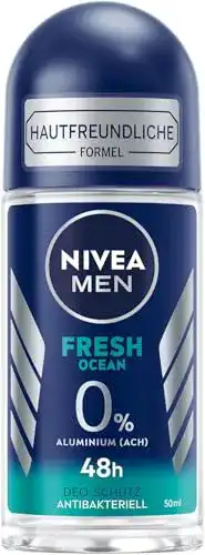 Nivea Men Fresh Ocean Deo Roll-On für Herren (50 ml)