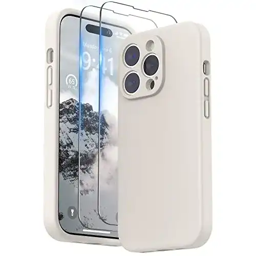 iPhone 14 Pro Hülle von SURPHY – Silikonhülle mit Displayschutz und Kameraschutz