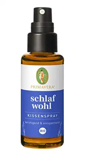 Kissenspray Primavera Schlafwohl bio 30 ml – Textil- und Raumduft