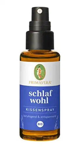 Kissenspray Primavera Schlafwohl bio 30 ml – Textil- und Raumduft