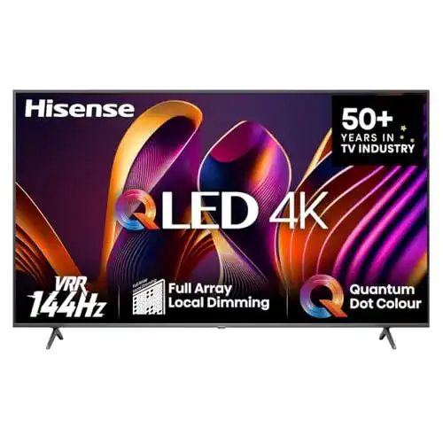 Hisense 55E7NQ Pro 55 Zoll 4K Fernseher mit QLED und Smart TV Funktionen