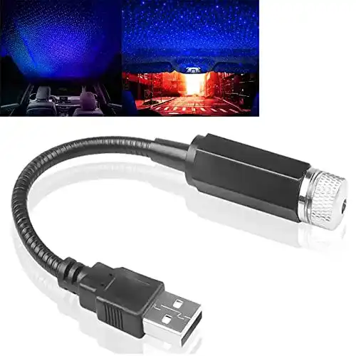 Auto Sternenhimmel LATTCURE LED Atmosphäre Licht USB