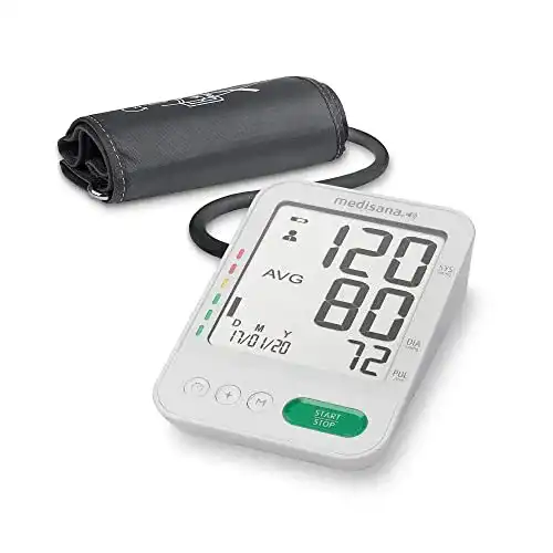 Medisana Blutdruckmessgerät BU 586 Voice mit Sprachausgabe und Speicherfunktion