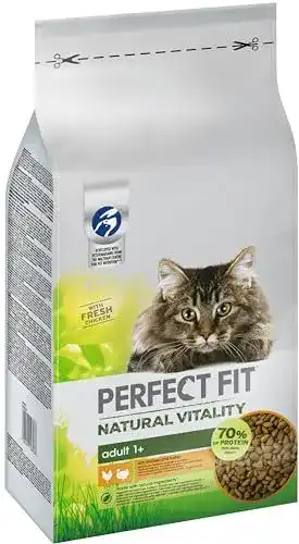 Perfect Fit Katzenfutter Natural Vitality Adult 1+ Huhn & Truthahn 6 kg