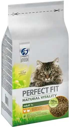 Perfect Fit Katzenfutter Natural Vitality Adult 1+ Huhn & Truthahn 6 kg