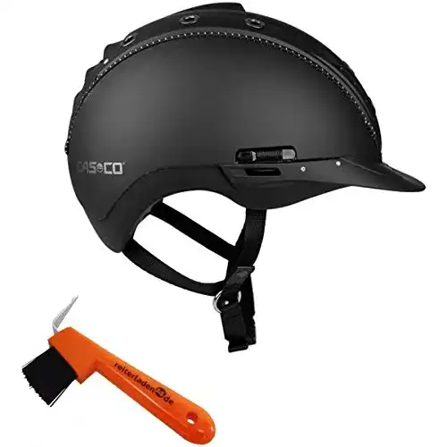 Casco Reithelm Mistrall-2 in Schwarz, Größe S-M (55-57 cm)