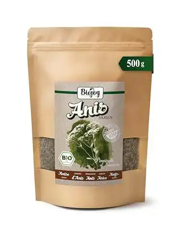 Biojoy Anissamen ganz (500 g) Bio-Anis für Tee und Gewürze