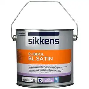 Weißlack Sikkens 38203 Rubbol BL Satin 2500 Liter