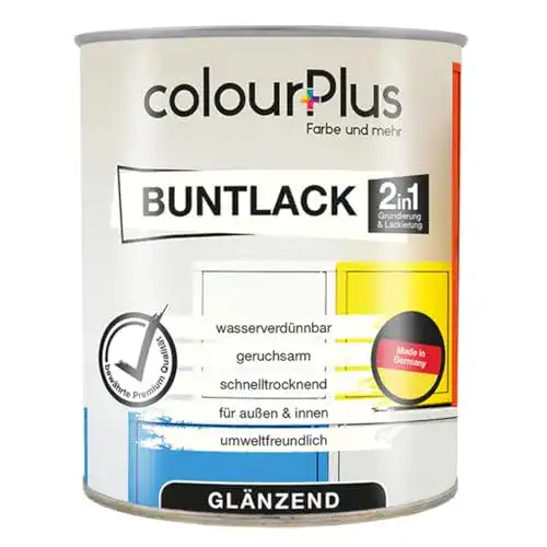 Acryllack colourPlus 2in1 Buntlack für Holz und Möbel