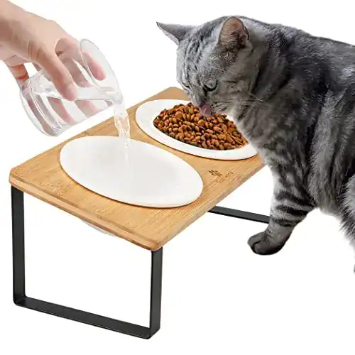 Katzennapf Guusii Home Futterstation für Katzen, erhöht