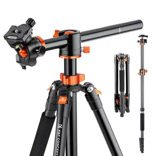 K&F Concept 186 cm Aluminium Stativ für Kamera und Fotografie