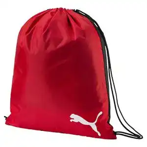 Puma Pro Training II Turnbeutel Gym Sack in Rot und Schwarz