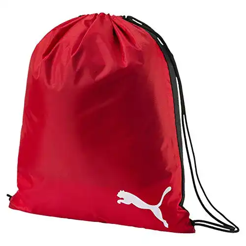 Puma Pro Training II Turnbeutel Gym Sack in Rot und Schwarz