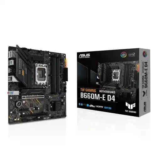 ASUS TUF Gaming B660M-E D4 Mainboard für Intel LGA 1700