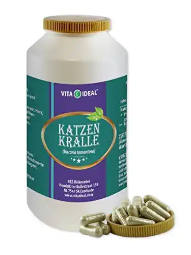 Katzenkrallen-Kapseln von Vita Ideal – 360 Kapseln zur Unterstützung