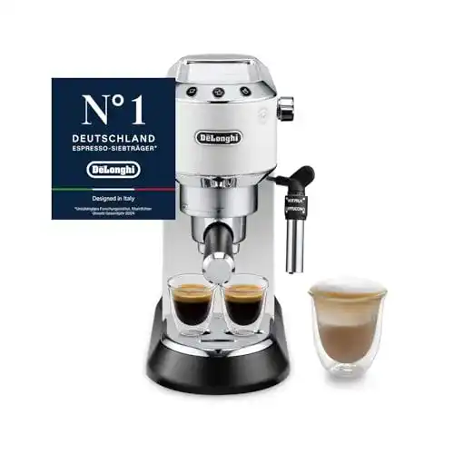 Kleine Siebträgermaschine De’Longhi Dedica Style EC 685.W