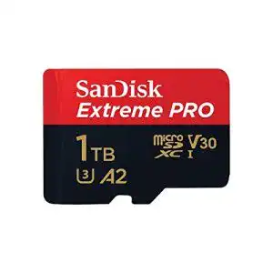 Sandisk Extreme Pro 1 TB microSDXC Karte mit SD Adapter und Rescue Pro Deluxe