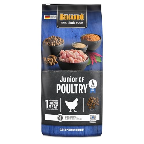 Belcando Junior GF Poultry Trockenfutter für junge Hunde, 12,5 kg