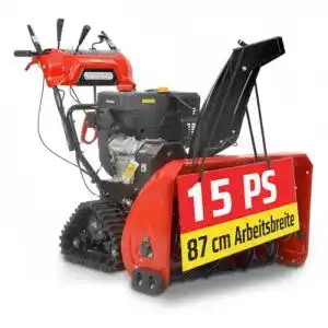 Benzin Schneefräse Hecht mit 87 cm Arbeitsbreite und E-Start