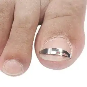 Nagelkorrekturspange Supvox aus Edelstahl für eingewachsene Zehennägel