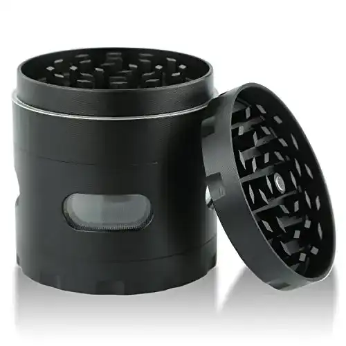 Grinder Dcou Premium Mühle mit Sieb aus Zamak-Legierung, Ø55mm