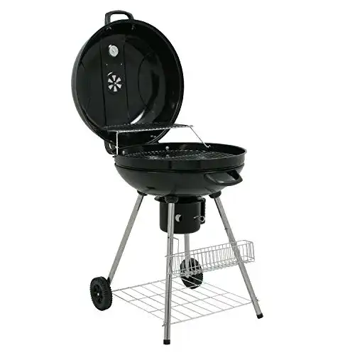 BBQ-Toro Kugelgrill 57 cm – Holzkohle Rundgrill für BBQ-Fans